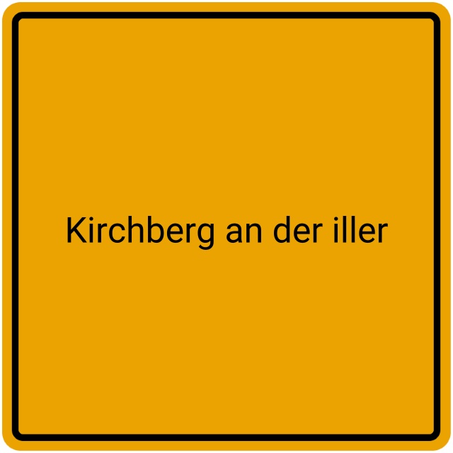 Meldebestätigung Kirchberg an der Iller